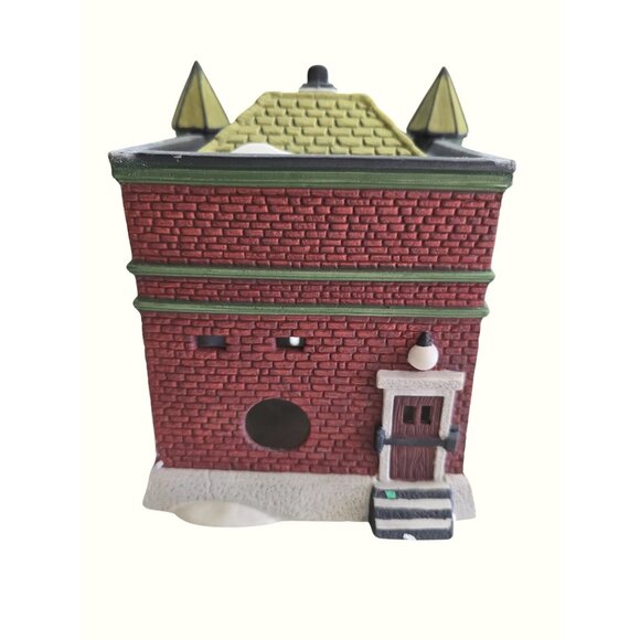 Heritage Village Collection Dickens Village Series Cobles Police Station Handpai - Picture 11 of 11